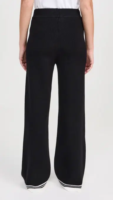 English Factory Contrast Stripe Detail Pants Black/Ivory S | Thumbnail 3 English Factory Contrast Stripe Detail Pants Black/Ivory S | Thumbnail 3