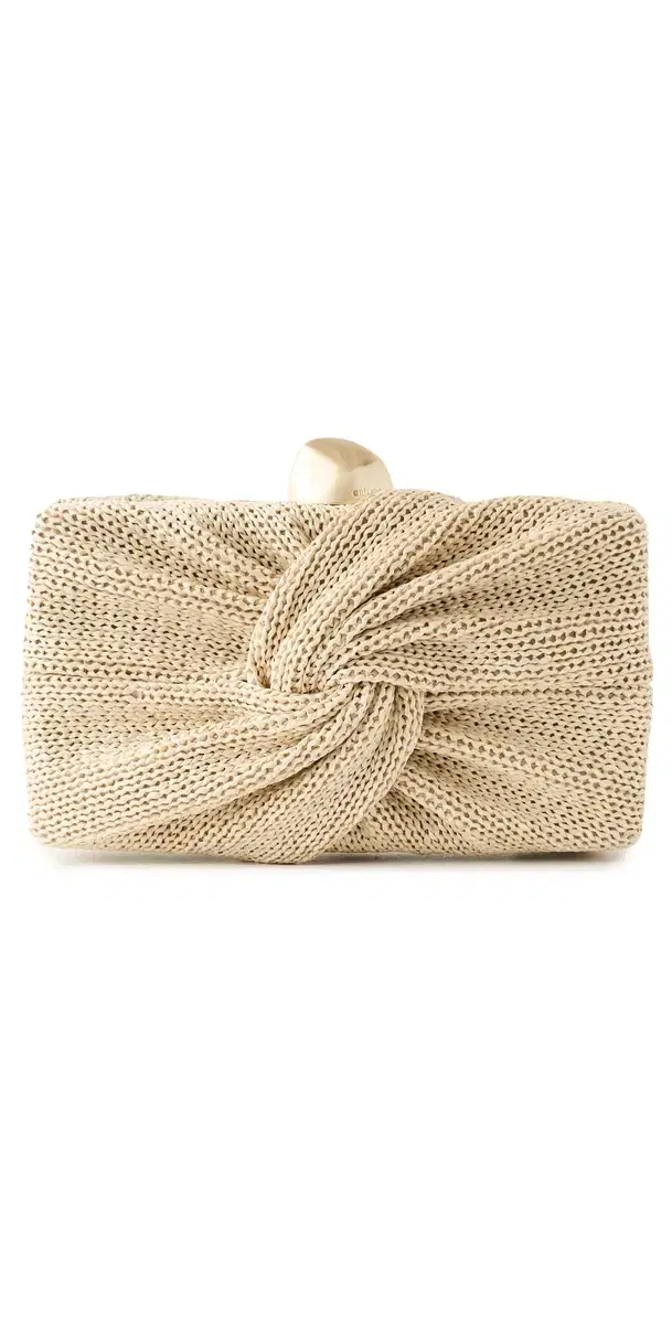 Lisse Clutch Natural One Size Lisse Clutch Natural One Size