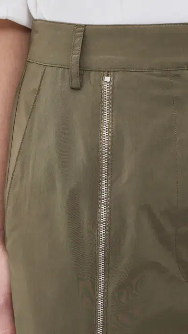 Tibi Nylon Zipper Trousers dark taupe | Thumbnail 6 Tibi Nylon Zipper Trousers dark taupe | Thumbnail 6