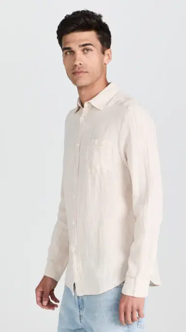 Portuguese Flannel Linen Shirt | Thumbnail 4 Portuguese Flannel Linen Shirt | Thumbnail 4