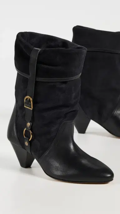 Isabel Marant Darner Buckle Boots Faded Black | Thumbnail 5 Isabel Marant Darner Buckle Boots Faded Black | Thumbnail 5