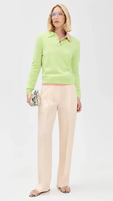 RENGGLI Tailored Trousers Vanilla 4 | Thumbnail 5 RENGGLI Tailored Trousers Vanilla 4 | Thumbnail 5
