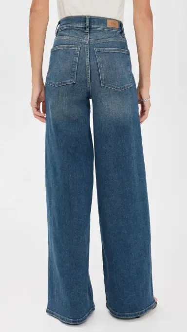 DL1961 Hepburn High Rise Wide Leg Jeans Oceanside (Ultimate) | Thumbnail 3 DL1961 Hepburn High Rise Wide Leg Jeans Oceanside (Ultimate) | Thumbnail 3