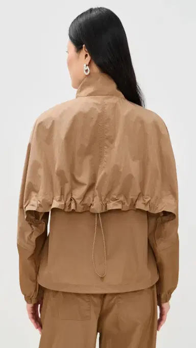 Polo Ralph Lauren Nylon Windbreaker Jacket Cafe Tan | Thumbnail 3 Polo Ralph Lauren Nylon Windbreaker Jacket Cafe Tan | Thumbnail 3