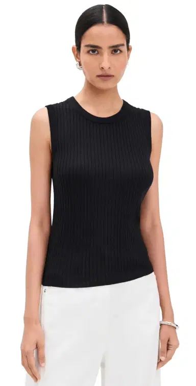 A.L.C. A.L.C. Mick Top Black | Thumbnail 1 A.L.C. A.L.C. Mick Top Black | Thumbnail 1
