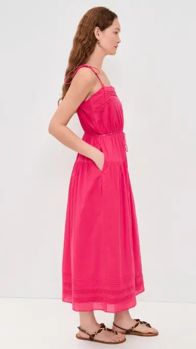 Ciao Lucia Petra Dress Guava S | Thumbnail 4 Ciao Lucia Petra Dress Guava S | Thumbnail 4