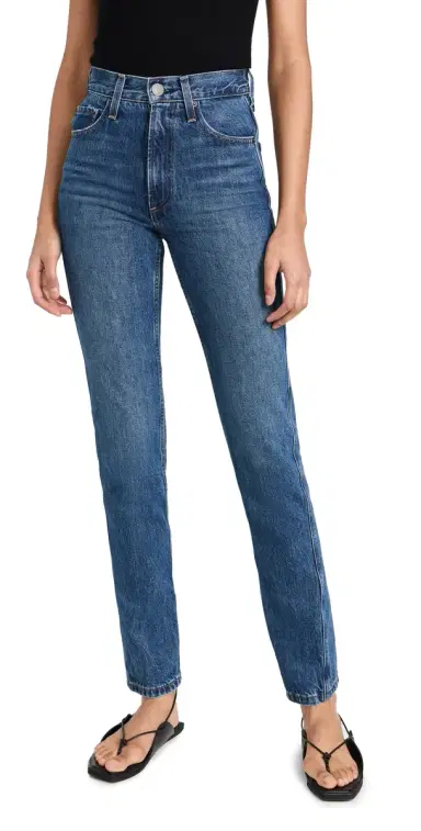 Co Hi-Rise Tapered Denim Jeans Indigo 24 | Thumbnail 1 Co Hi-Rise Tapered Denim Jeans Indigo 24 | Thumbnail 1