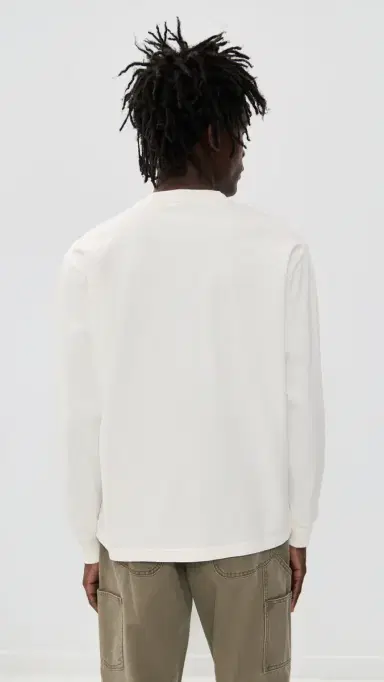 Madewell Vintage Long Sleeve Tee oft White | Thumbnail 3 Madewell Vintage Long Sleeve Tee oft White | Thumbnail 3
