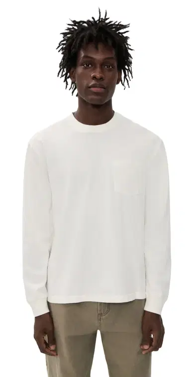 Madewell Vintage Long Sleeve Tee oft White | Thumbnail 1 Madewell Vintage Long Sleeve Tee oft White | Thumbnail 1