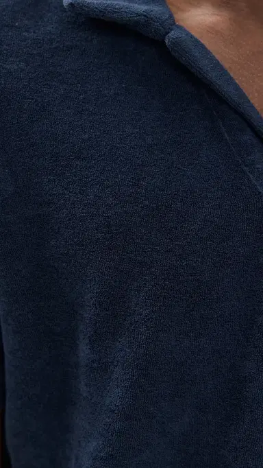 Orlebar Brown Terry Polo Navy S | Thumbnail 6 Orlebar Brown Terry Polo Navy S | Thumbnail 6