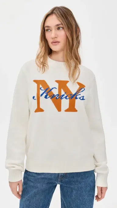 New York or Nowhere Knicks Rafters weater Off White | Thumbnail 3 New York or Nowhere Knicks Rafters weater Off White | Thumbnail 3