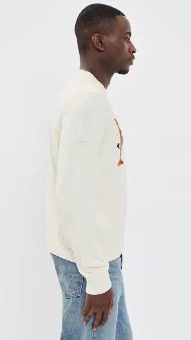 New York or Nowhere Knicks Rafters weater Off White | Thumbnail 6 New York or Nowhere Knicks Rafters weater Off White | Thumbnail 6