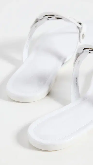 Tory Burch Miller Sandals Optic White | Thumbnail 4 Tory Burch Miller Sandals Optic White | Thumbnail 4
