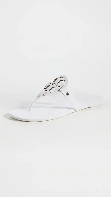 Tory Burch Miller Sandals Optic White | Thumbnail 5 Tory Burch Miller Sandals Optic White | Thumbnail 5
