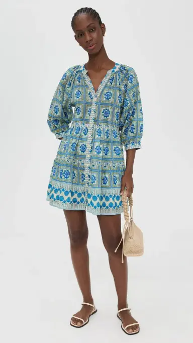 Bell Clara ini Dress Blue Yellow oitf | Thumbnail 5 Bell Clara ini Dress Blue Yellow oitf | Thumbnail 5