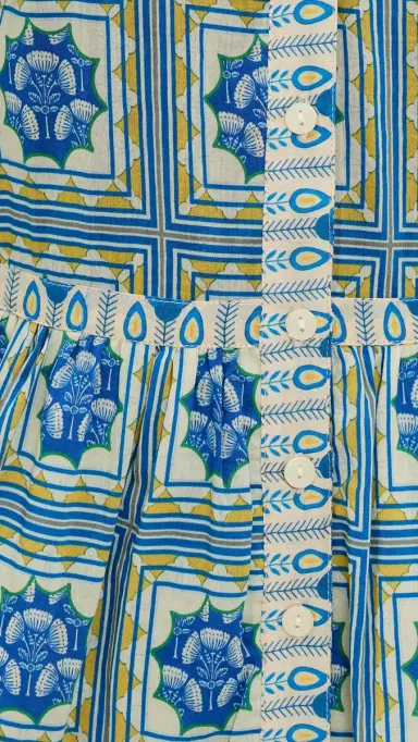 Bell Clara ini Dress Blue Yellow oitf | Thumbnail 6 Bell Clara ini Dress Blue Yellow oitf | Thumbnail 6