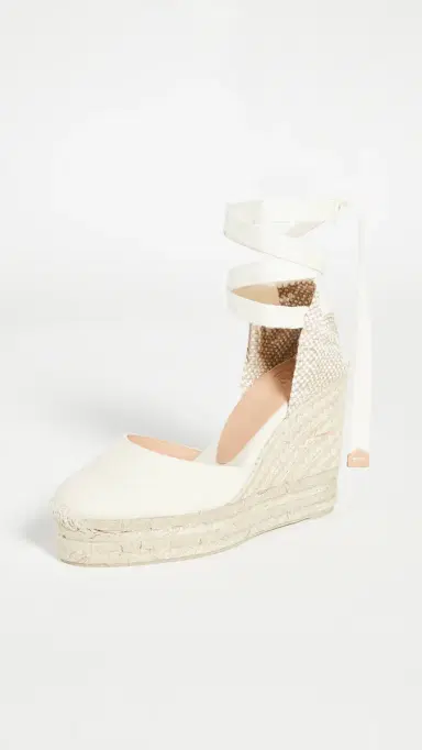 Castañer Carina Wedge Platform Espadrilles Ivory 35 | Thumbnail 2 Castañer Carina Wedge Platform Espadrilles Ivory 35 | Thumbnail 2