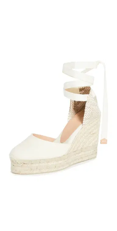 Castañer Carina Wedge Platform Espadrilles Ivory 35 | Thumbnail 1 Castañer Carina Wedge Platform Espadrilles Ivory 35 | Thumbnail 1