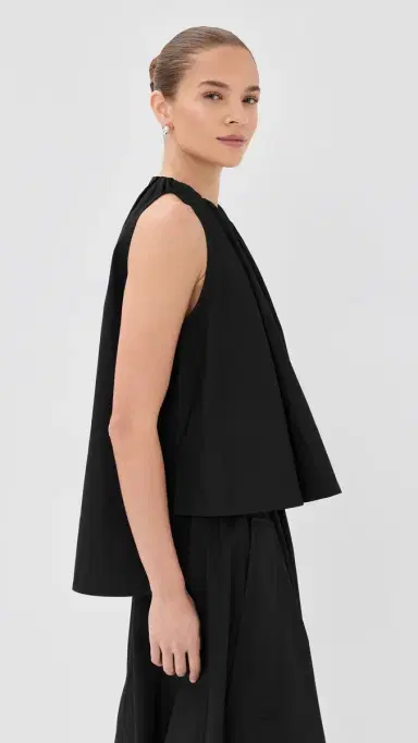 CO Gathered Tunic hirt Black | Thumbnail 4 CO Gathered Tunic hirt Black | Thumbnail 4