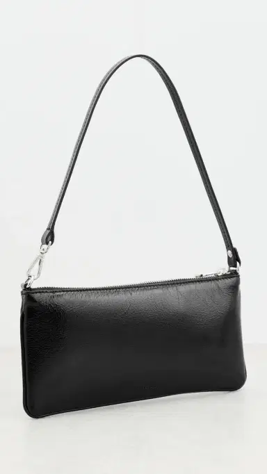 Courrèges Zipped Naplack Pouch Black One Size | Thumbnail 4 Courrèges Zipped Naplack Pouch Black One Size | Thumbnail 4