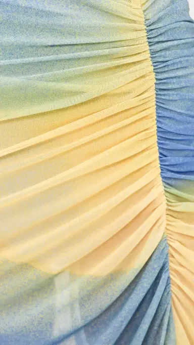 SIMKHAI Kensingten esh Skirt Golden Hour Twilight | Thumbnail 6 SIMKHAI Kensingten esh Skirt Golden Hour Twilight | Thumbnail 6