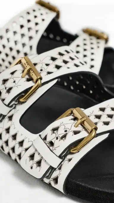 Isabel Marant Lennyo Sandals Chalk | Thumbnail 6 Isabel Marant Lennyo Sandals Chalk | Thumbnail 6