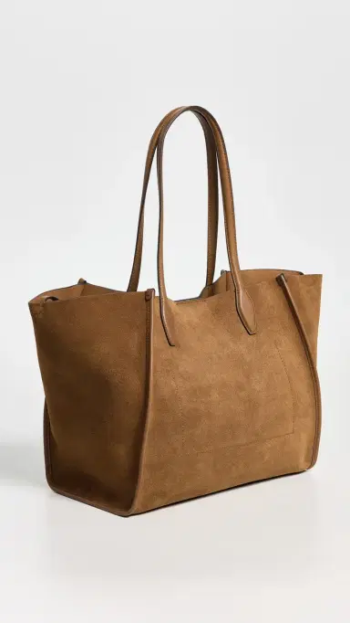Madewell The Lexington Tote in Suede Aged Cognac One Size | Thumbnail 5 Madewell The Lexington Tote in Suede Aged Cognac One Size | Thumbnail 5