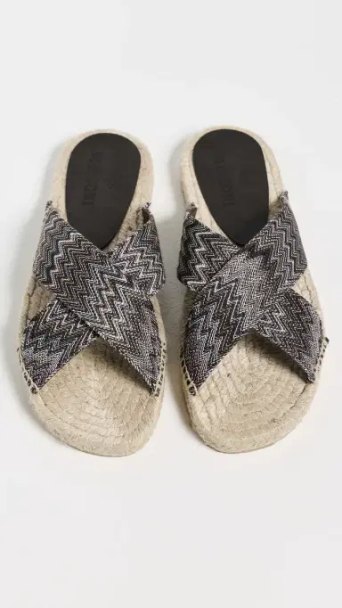 Missoni Naxos Sandals Raschel Snake Shot Brown 40 | Thumbnail 4 Missoni Naxos Sandals Raschel Snake Shot Brown 40 | Thumbnail 4