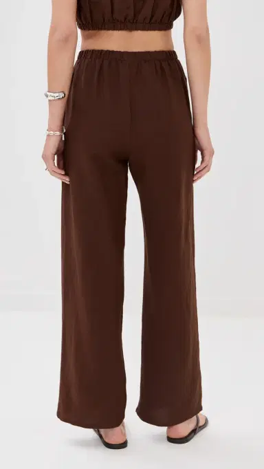 LE BOP Camille Pull On Pants Chocolate | Thumbnail 3 LE BOP Camille Pull On Pants Chocolate | Thumbnail 3