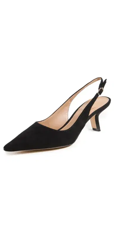 Sam Edelman Bianka Slingback Pumps Black 5 | Thumbnail 1 Sam Edelman Bianka Slingback Pumps Black 5 | Thumbnail 1