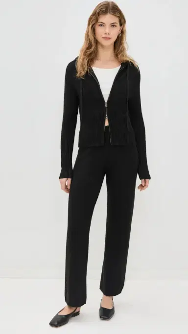 HONEYDEW Spice It Up Knit Pants Black | Thumbnail 5 HONEYDEW Spice It Up Knit Pants Black | Thumbnail 5