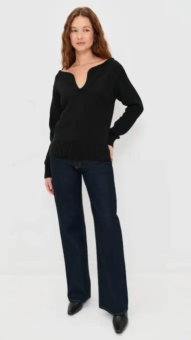 ALIGNE Dominique Knited Sweater Black | Thumbnail 5 ALIGNE Dominique Knited Sweater Black | Thumbnail 5