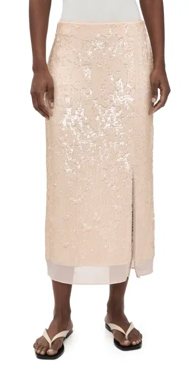 rag & bone Kali Sequin Skirt Sofpk | Thumbnail 1 rag & bone Kali Sequin Skirt Sofpk | Thumbnail 1