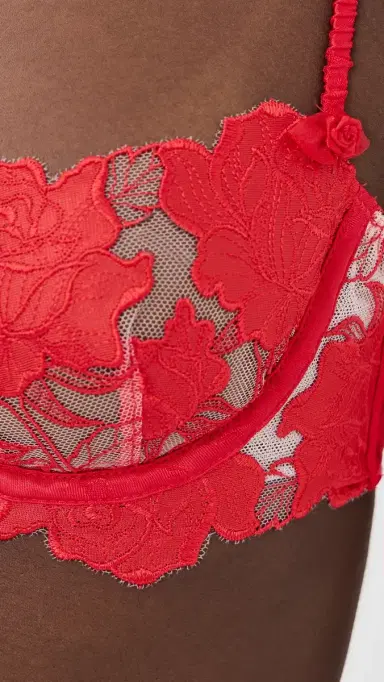 For Love & Lemons Love is a Rose Underwire Bra Red | Thumbnail 6 For Love & Lemons Love is a Rose Underwire Bra Red | Thumbnail 6