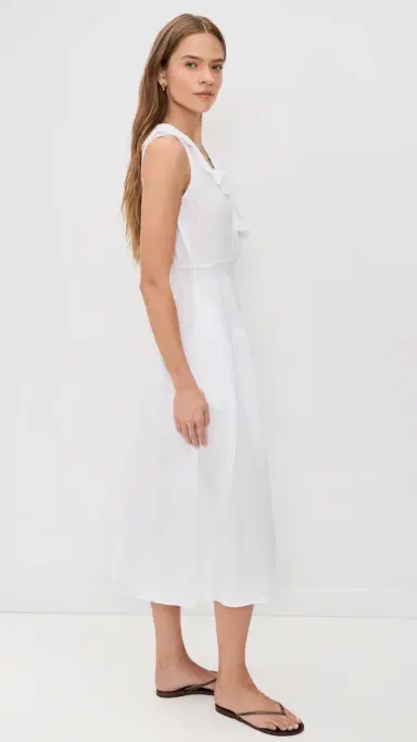 XIRENA Desa Dress White | Thumbnail 4 XIRENA Desa Dress White | Thumbnail 4