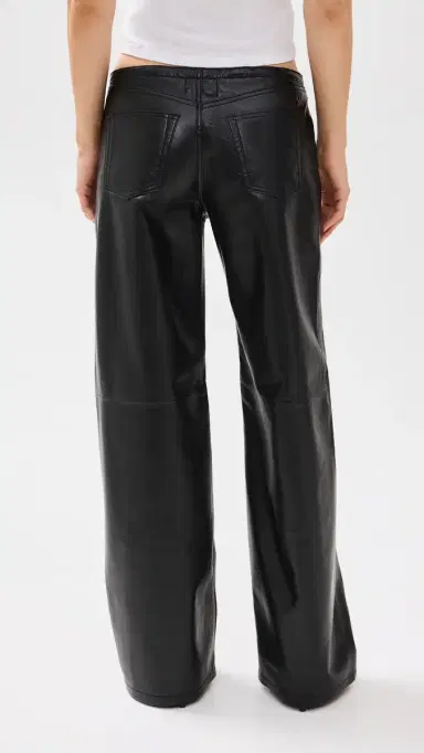 Still Here Cool Jeans in Black Leather Black Leather | Thumbnail 3 Still Here Cool Jeans in Black Leather Black Leather | Thumbnail 3