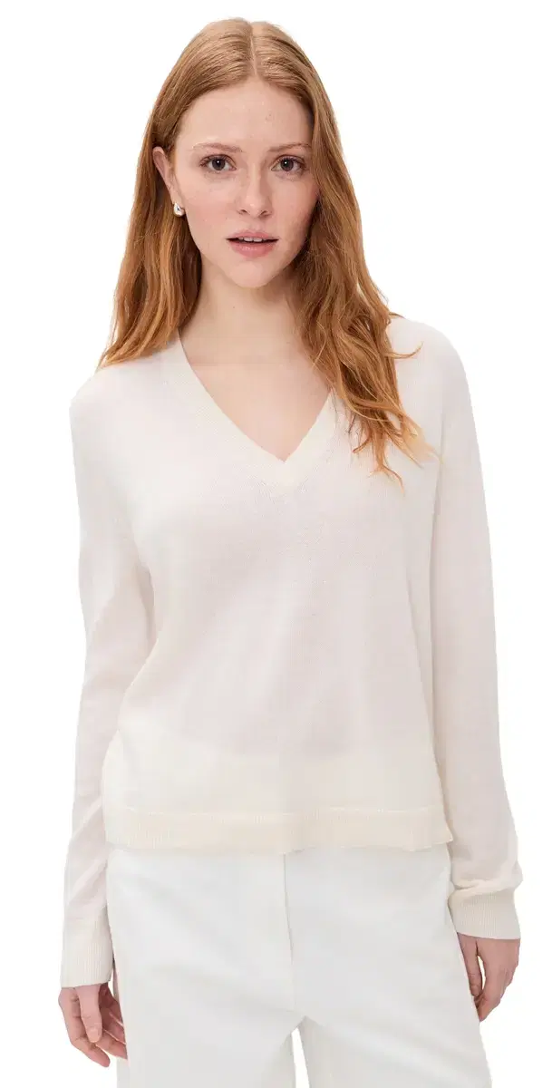 Flynn Cashmere V Neck Top Flynn Cashmere V Neck Top