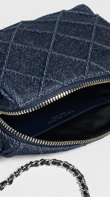 Tory Burch Fleming Denim Soft Crossbody Bag | Thumbnail 6 Tory Burch Fleming Denim Soft Crossbody Bag | Thumbnail 6