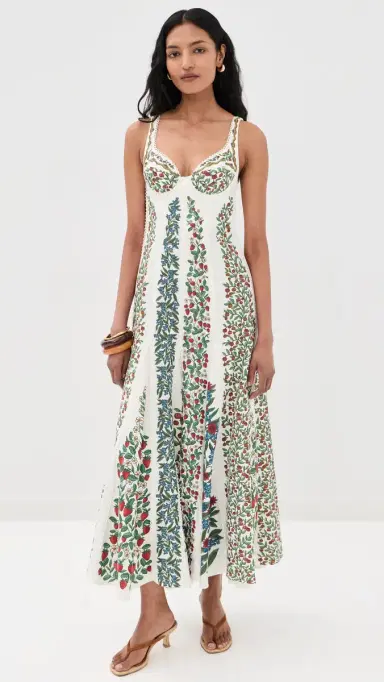 FARM Rio Fruit Beauty Maxi Dress Fruit Beauty Off-White | Thumbnail 2 FARM Rio Fruit Beauty Maxi Dress Fruit Beauty Off-White | Thumbnail 2