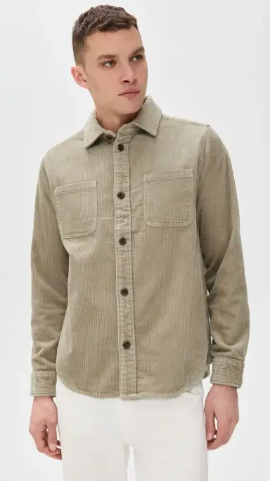 Les Deux Kody Corduroy Overshirt ight Sand | Thumbnail 2 Les Deux Kody Corduroy Overshirt ight Sand | Thumbnail 2