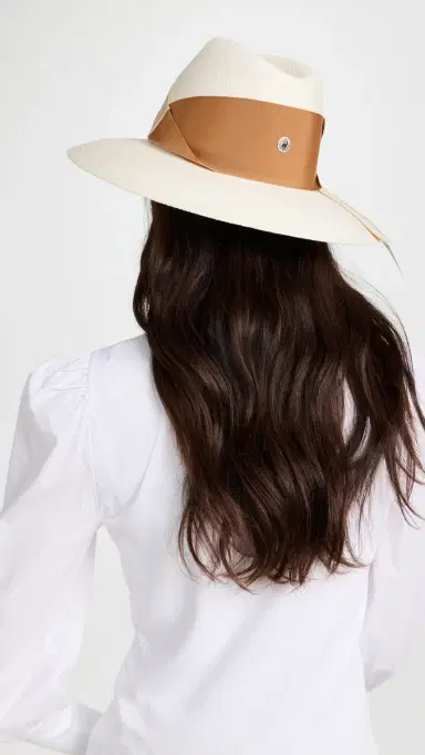Freya Gardenia Straw Hat White - Bone/Caramel | Thumbnail 4 Freya Gardenia Straw Hat White - Bone/Caramel | Thumbnail 4