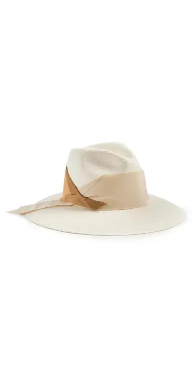 Freya Gardenia Straw Hat White - Bone/Caramel | Thumbnail 1 Freya Gardenia Straw Hat White - Bone/Caramel | Thumbnail 1
