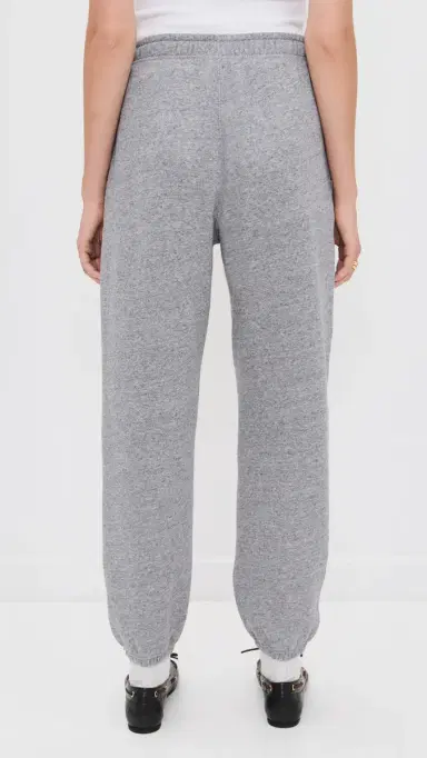 Polo Ralph Lauren Ankle Jogger Sweatpants Grey Heather | Thumbnail 4 Polo Ralph Lauren Ankle Jogger Sweatpants Grey Heather | Thumbnail 4