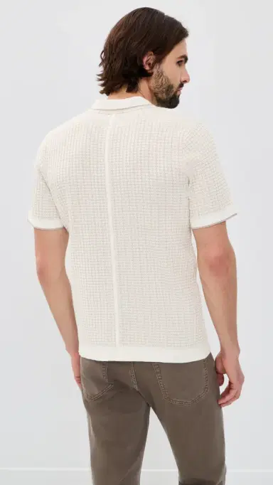 rag & bone Harvey Rib Polo | Thumbnail 3 rag & bone Harvey Rib Polo | Thumbnail 3