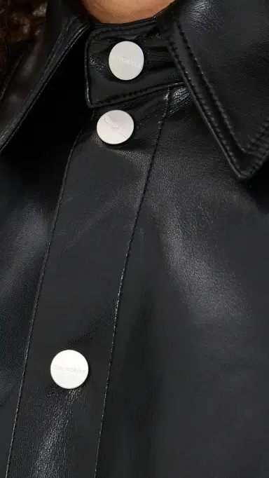 Nanushka Bogna Faux Leather Top Black S | Thumbnail 6 Nanushka Bogna Faux Leather Top Black S | Thumbnail 6