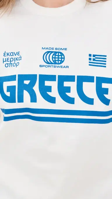 Made Some Sportswear Greece Tee Blue/Off White M | Thumbnail 6 Made Some Sportswear Greece Tee Blue/Off White M | Thumbnail 6
