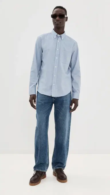 Billy Reid Tuscumbia Classic Shirt Light Blue | Thumbnail 5 Billy Reid Tuscumbia Classic Shirt Light Blue | Thumbnail 5