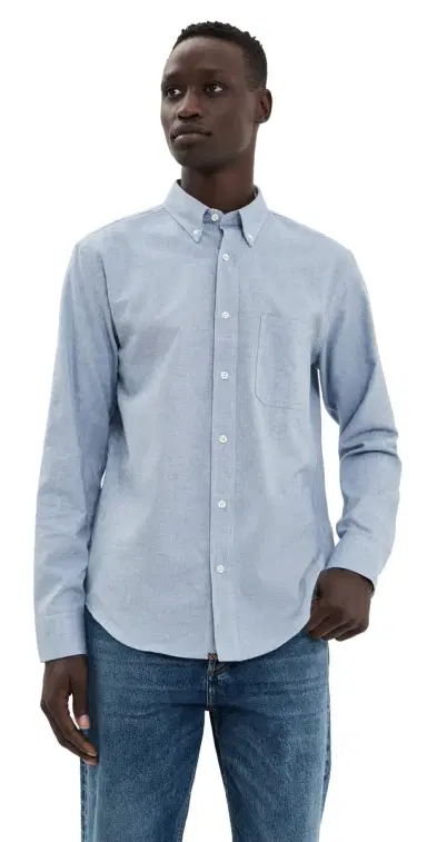 Billy Reid Tuscumbia Classic Shirt Light Blue | Thumbnail 1 Billy Reid Tuscumbia Classic Shirt Light Blue | Thumbnail 1