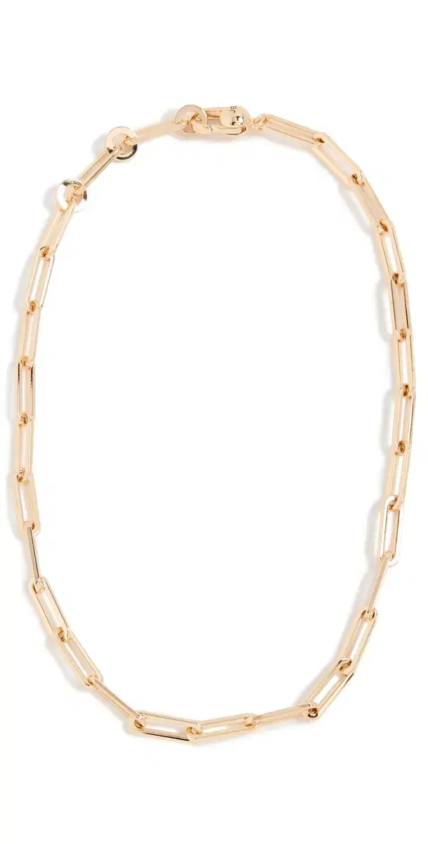 Andi Slim Chain Necklace High Polish Gold One Size Andi Slim Chain Necklace High Polish Gold One Size