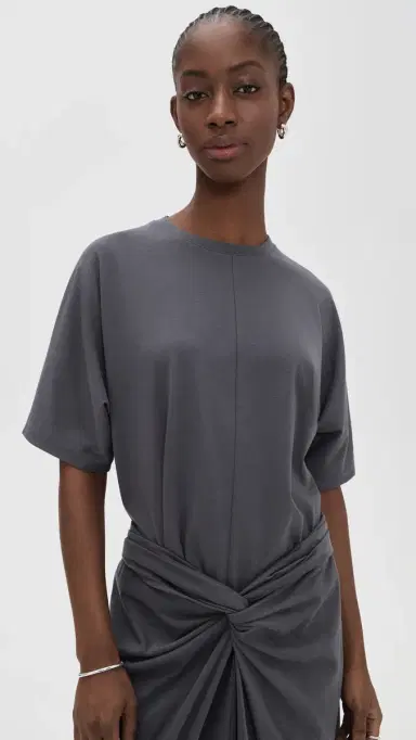 Vince Short Sleeve Dolman Tee Oceana | Thumbnail 2 Vince Short Sleeve Dolman Tee Oceana | Thumbnail 2